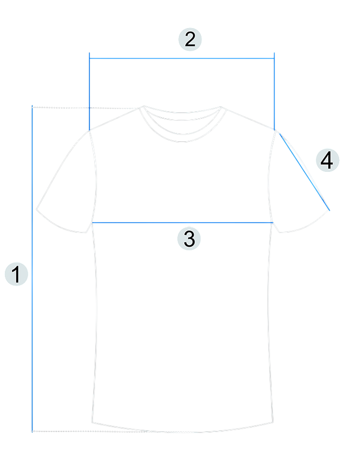 How to measure — Nihilux Bubble Graffiti Ripped T-Shirt